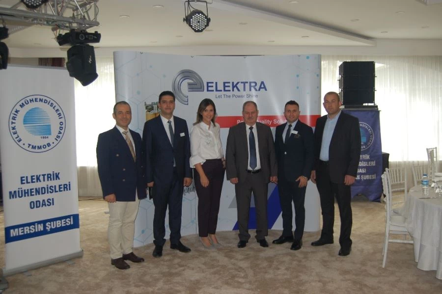 MERSİNLİ MÜHENDİSLERE İŞLETMELERDE ENERJİ KALİTESİ SEMİNERİ