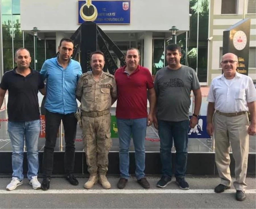 OGC’DEN İL JANDARMA KOMUTANI ALBAY ZAFER TOMBUL’A ‘HOŞ GELDİN’ ZİYARETİ