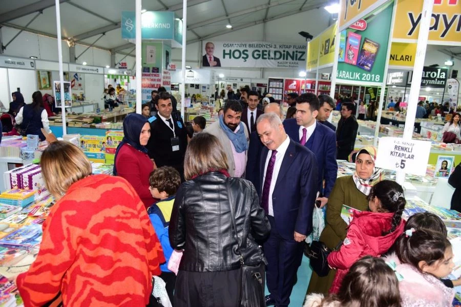 OSMANİYE BELEDİYESİ 4.KİTAP FUARI CUMA GÜNÜ SAAT 11.00’DA AÇILIYOR