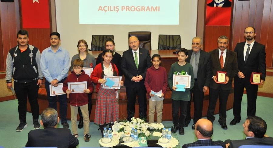 VEREM KONULU LOGO VE ŞİİR YARIŞMASINDA ÖDÜLLER DAĞITILDI