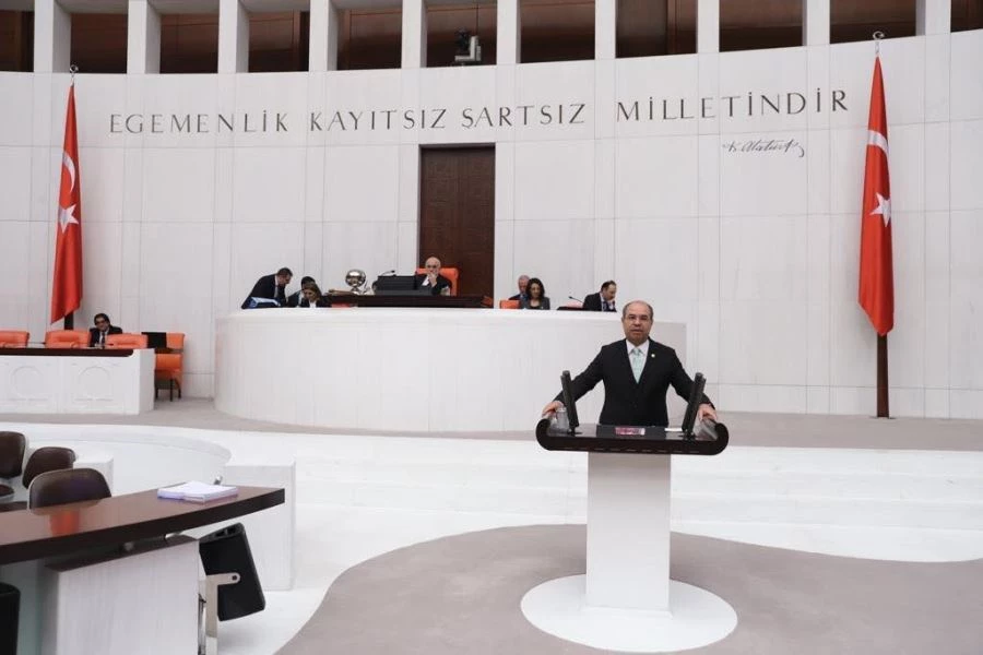 DURMUŞOĞLU, TBMM 7 OCAK BAYRAMI İLE İLGİLİ KONUŞTU 