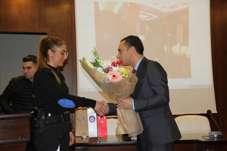 EMNİYET MÜDÜRÜ OSMAN KARABULUT’A ANLAMLI VEDA