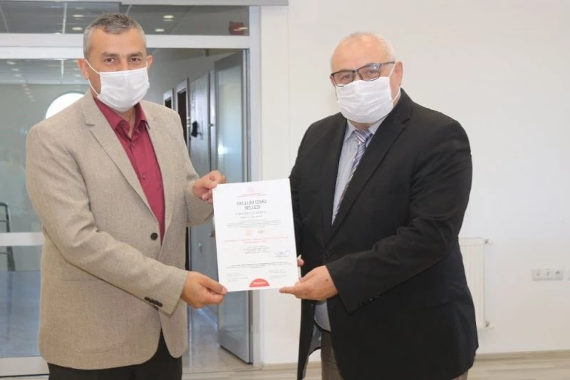 Isparta’da 15 eğitim kurumuna ‘Okulum Temiz Belgesi’ verildi
