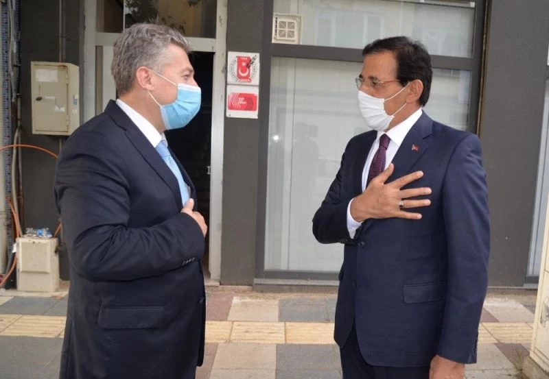 Bolu Valisi Ümit’ten Sakarya BİK Sakarya Şube Müdürü Çorbacı’ya ziyaret
