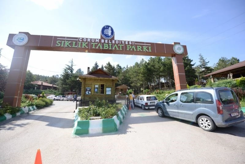 Sıklık tabiat parkı hizmete açıldı
