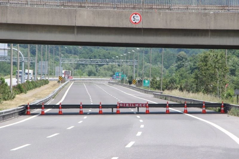 Bolu Dağı Tem Otoyolu trafiğe kapanacak
