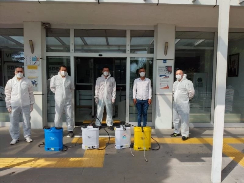 Başkan Demirtaş: “İlçemizde dezenfeksiyon çalışmalarını yoğunlaştırdık”
