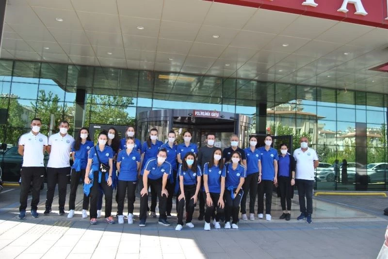 Merinossporlu oyuncular testten geçti
