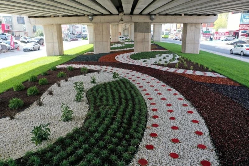 Sanayi kavşağına görsel dokunuş
