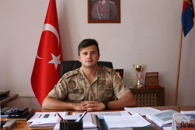 Akçadağ Jandarma Bölük Komutanı Halil Baş göreve başladı
