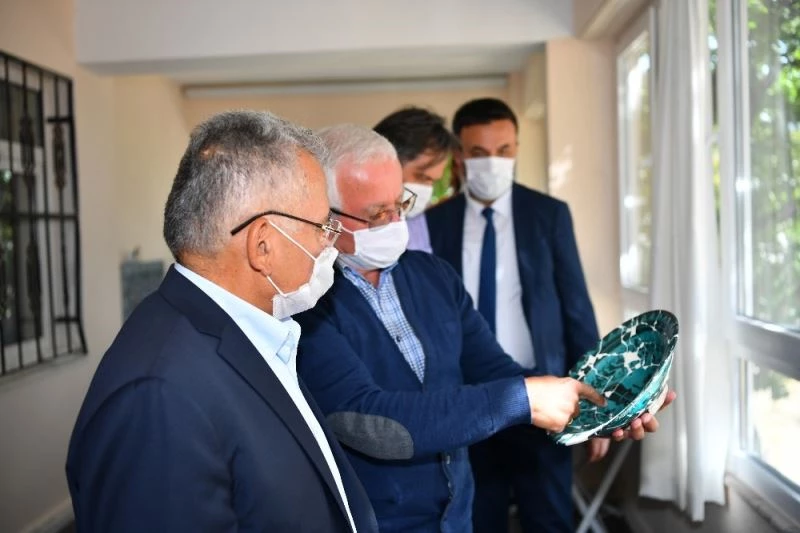 Başkan Büyükkılıç’tan “Keykubadiye Sarayı” İncelemesi
