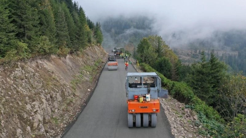 Ordu’da asfalttan uzun ömürlü yol
