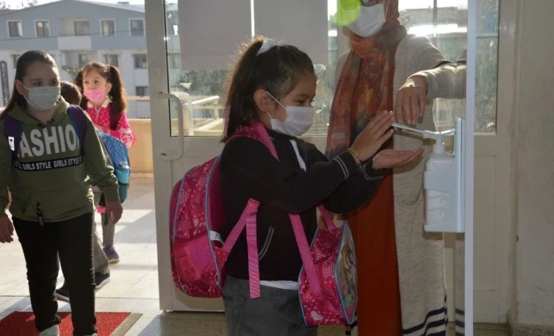 Öğrencilerde yüz yüze eğitim sevinci
