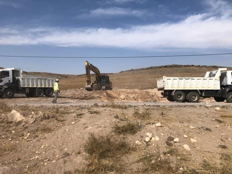 Epçe mahallesinde basınçlı sulama sistemi tamamlandı
