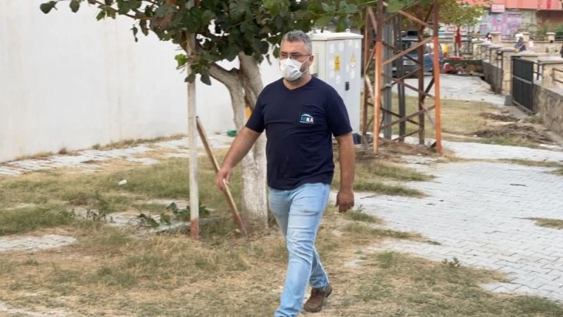 Kovayla yangını söndürmeye koşan adam konuştu
