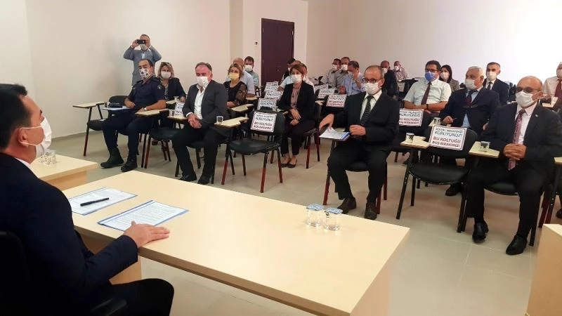 Germencik’te, kurumların uyumu değerlendirildi
