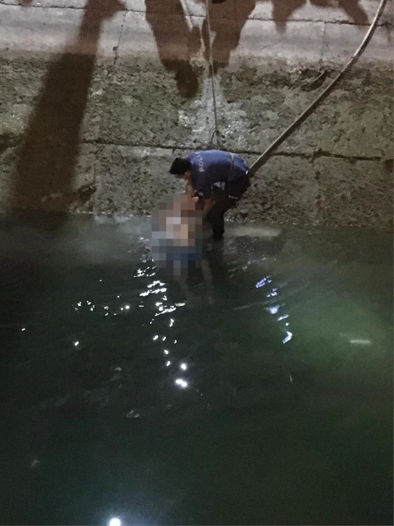 Kanalda erkek cesedi bulundu
