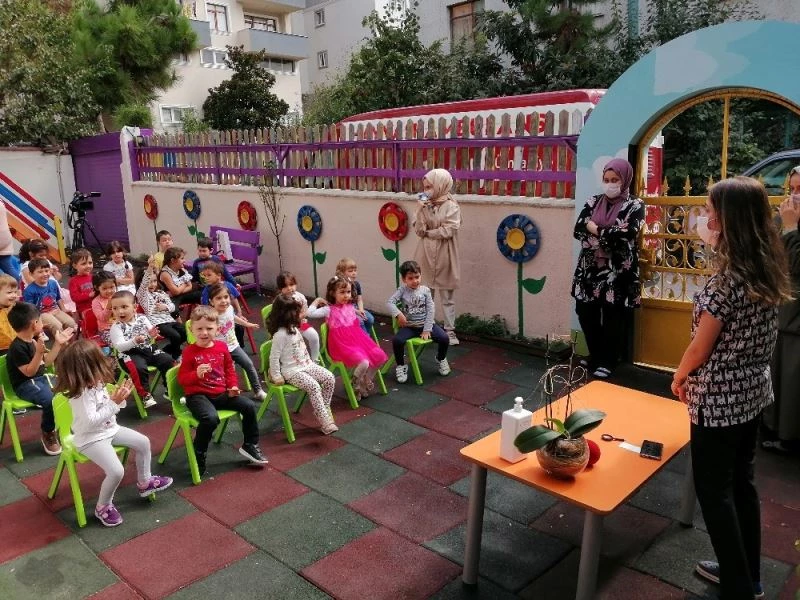 Miniklere hayvan sevgisi dersinde sevindiren sürpriz
