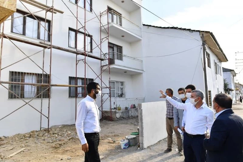 Kiltepe Mahallesinde ki ‘sokak sağlıklaştırma’ çalışmaları
