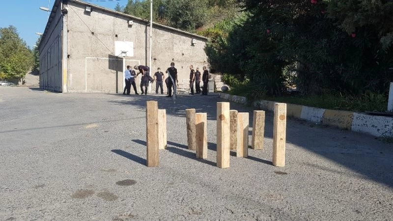 Bu da itfaiyecilerin hortum bowlingi
