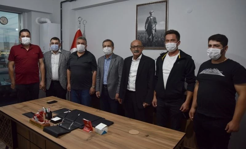 Başkan Ataç’tan TÜMBİFED’e hayırlı olsun ziyareti
