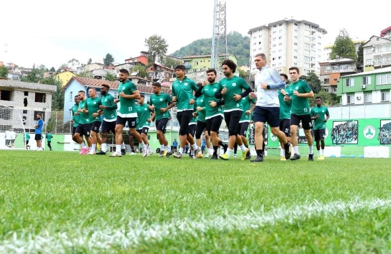 Giresunspor, yakaladıkları çıkışı devam ettirmek istiyor
