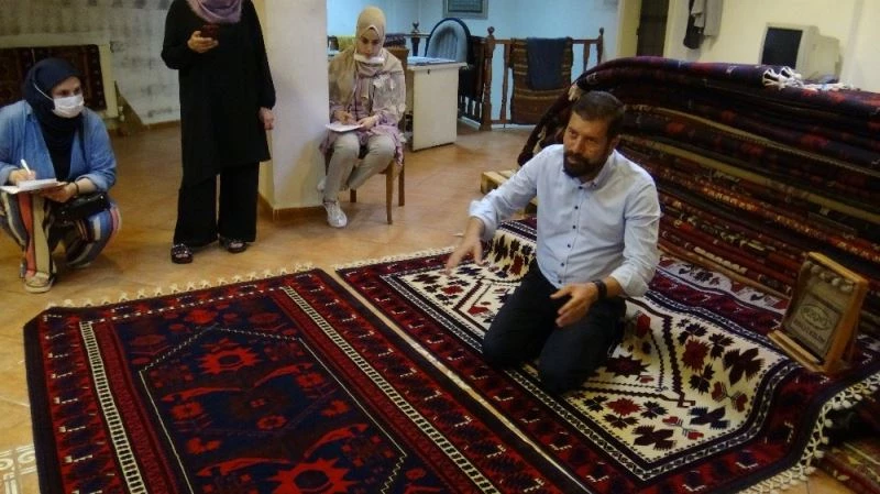 Sakaryalı kadınlara Yağcıbedir halı kursu
