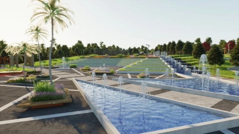 Eyyübiye Millet Bahçesi projesindeki alan genişletildi
