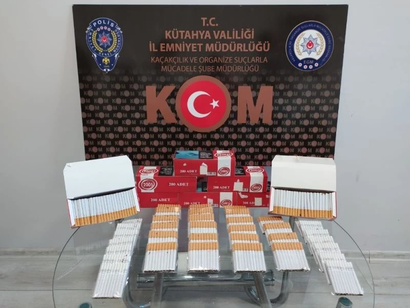 Kütahya’da kaçak tütün ve sigaraya geçit yok
