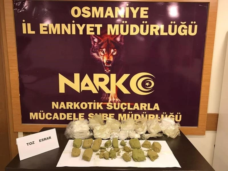 Şehirlerarası otobüslerden uyuşturucu çıktı
