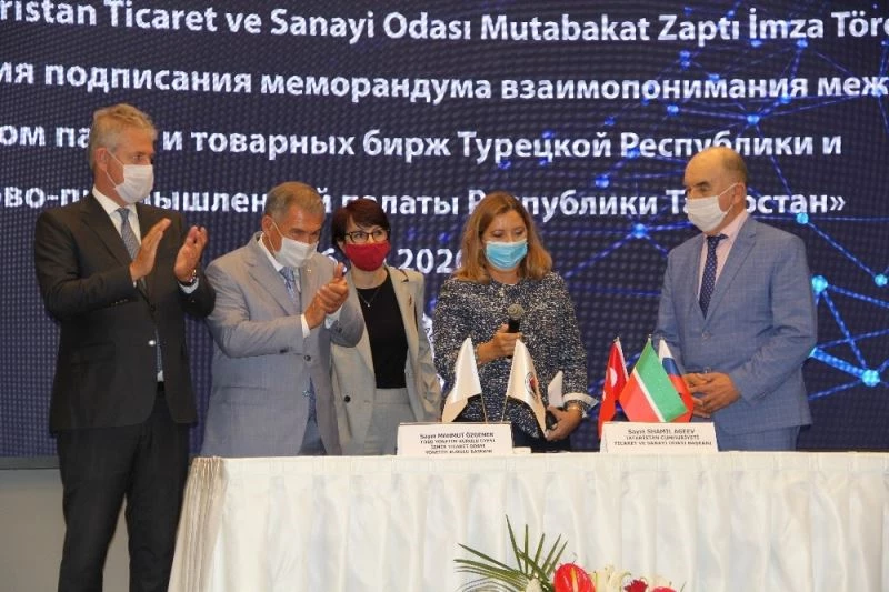 Tataristan Cumhurbaşkanı Minnihanov, Türk firmalara İzmir’den çağrı yaptı
