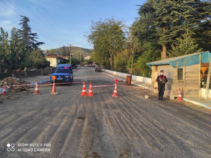 Naşa beldesi karantinaya alındı
