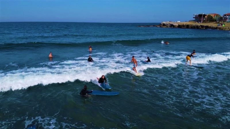 Karadeniz’in o kıyısına sörf akını

