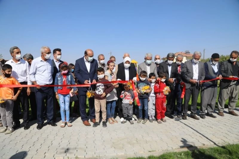 Hatunsuyu Parkı hizmete açıldı
