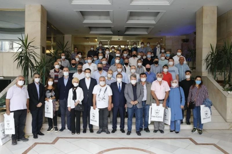 Apartman görevlileri sorunları anlattı, Başkan Batur çözüm üretti
