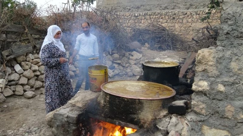 Gercüş’te bağbozumu zamanı
