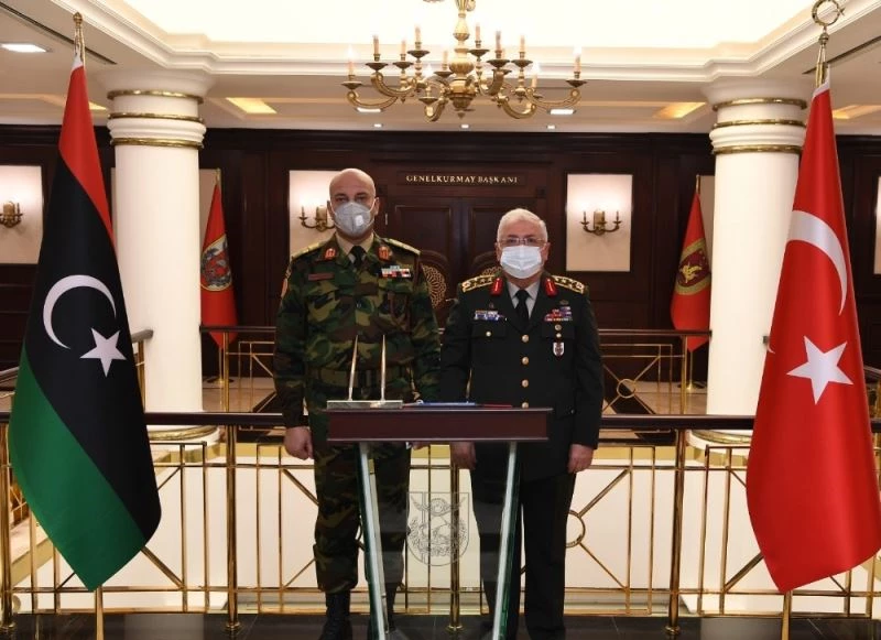 Genelkurmay Başkanı Güler, Libya Genelkurmay Başkanı El-Haddad ile buluştu
