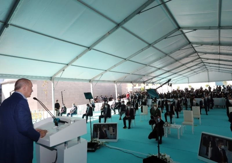 Cumhurbaşkanı Erdoğan: “Artık hem sahada, hem de masada asli yeri olan bir ülke durumundayız”
