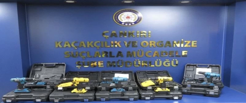 Çankırı’da kaçak ’matkap’ operasyonu
