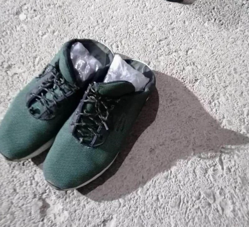 Ayakkabıdan 2 kilo 193 gram altın çıktı
