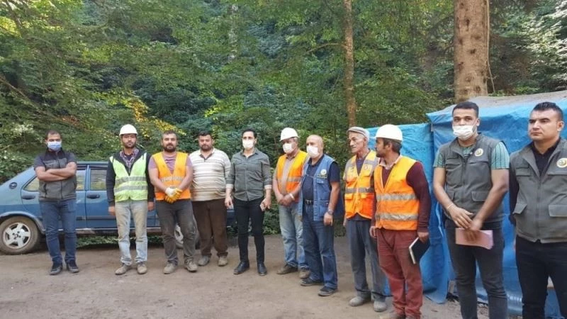 Kaymakam Erdem Yenice Ormanlarını gezdi
