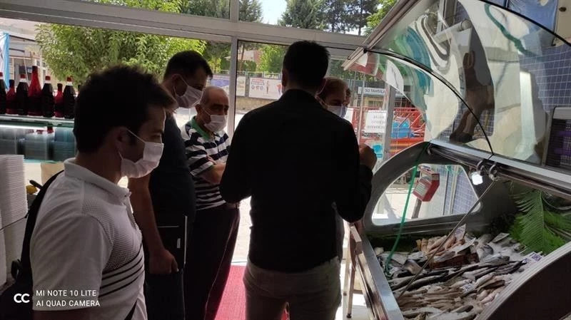 Su ürünleri satanlara sıkı takip
