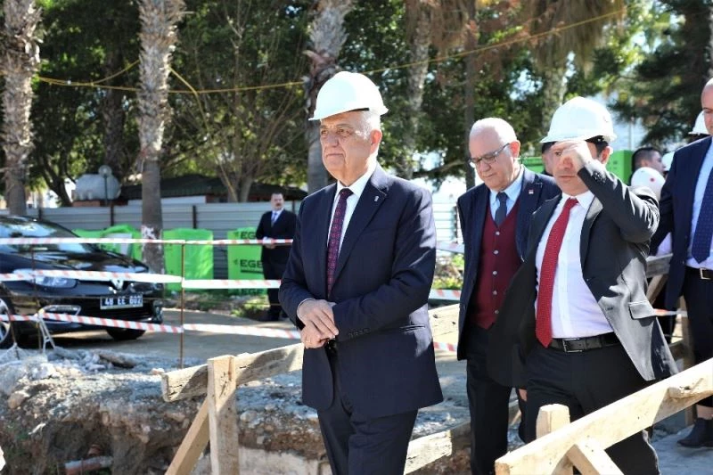 Bodrum kanalizasyon hattının dörtte biri tamamlandı
