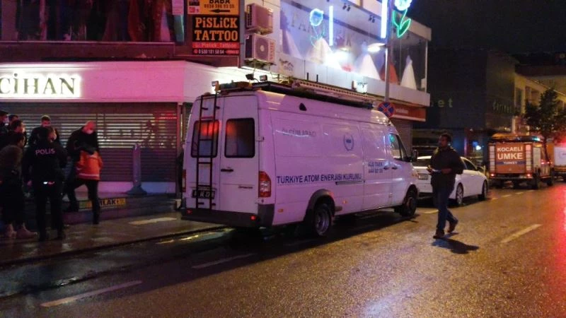 Kocaeli’de boş radyoaktif kapsül için ekipler kimyasal alarma geçti
