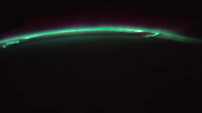 (Özel) Kutup ışıkları uzaydan görüntülendi
