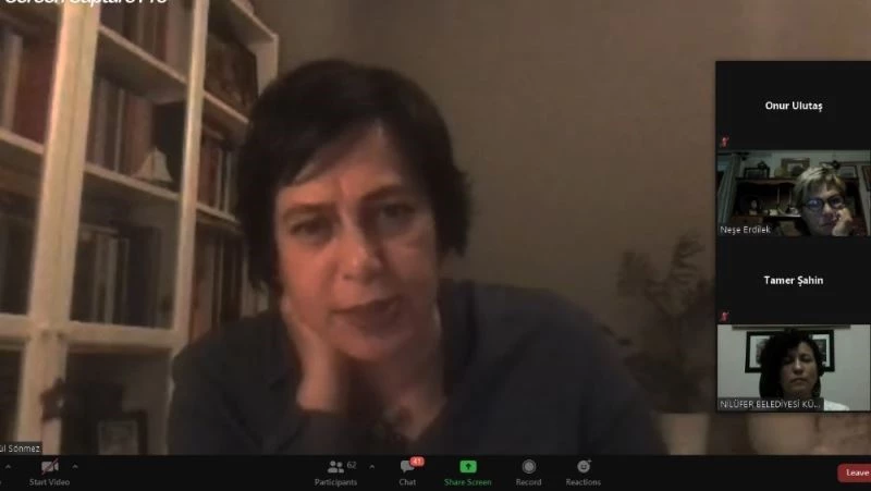 Nilüferli okuyucular dijital söyleşide buluştu
