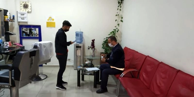 Bağcılar’da berber ve kuaförlere sıkı denetim
