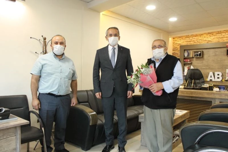 Kaymakam Deniz Pişkin’den basın kuruluşlarına ziyaret
