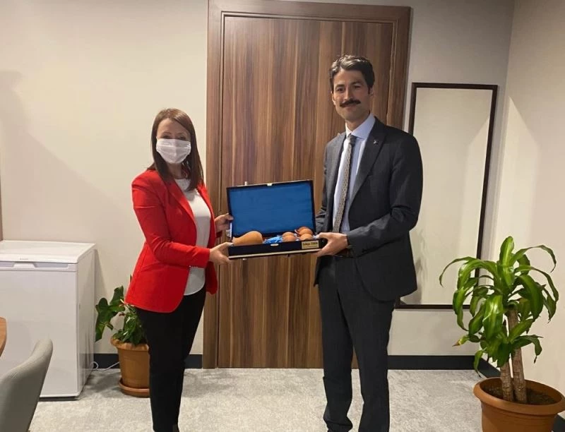 Başkan Tekin’den GAMER Başkanı Hakan Kafkas’a ziyaret
