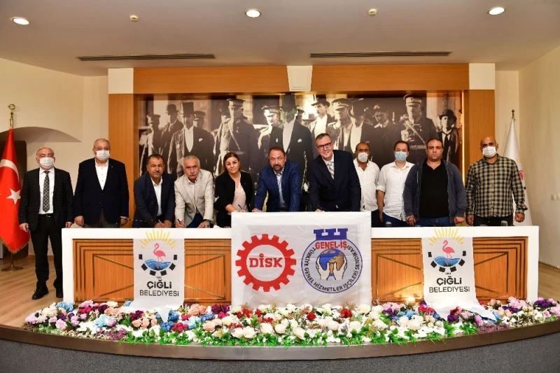 Çiğli Belediyesinin kadrolu işçileri için mutlu son
